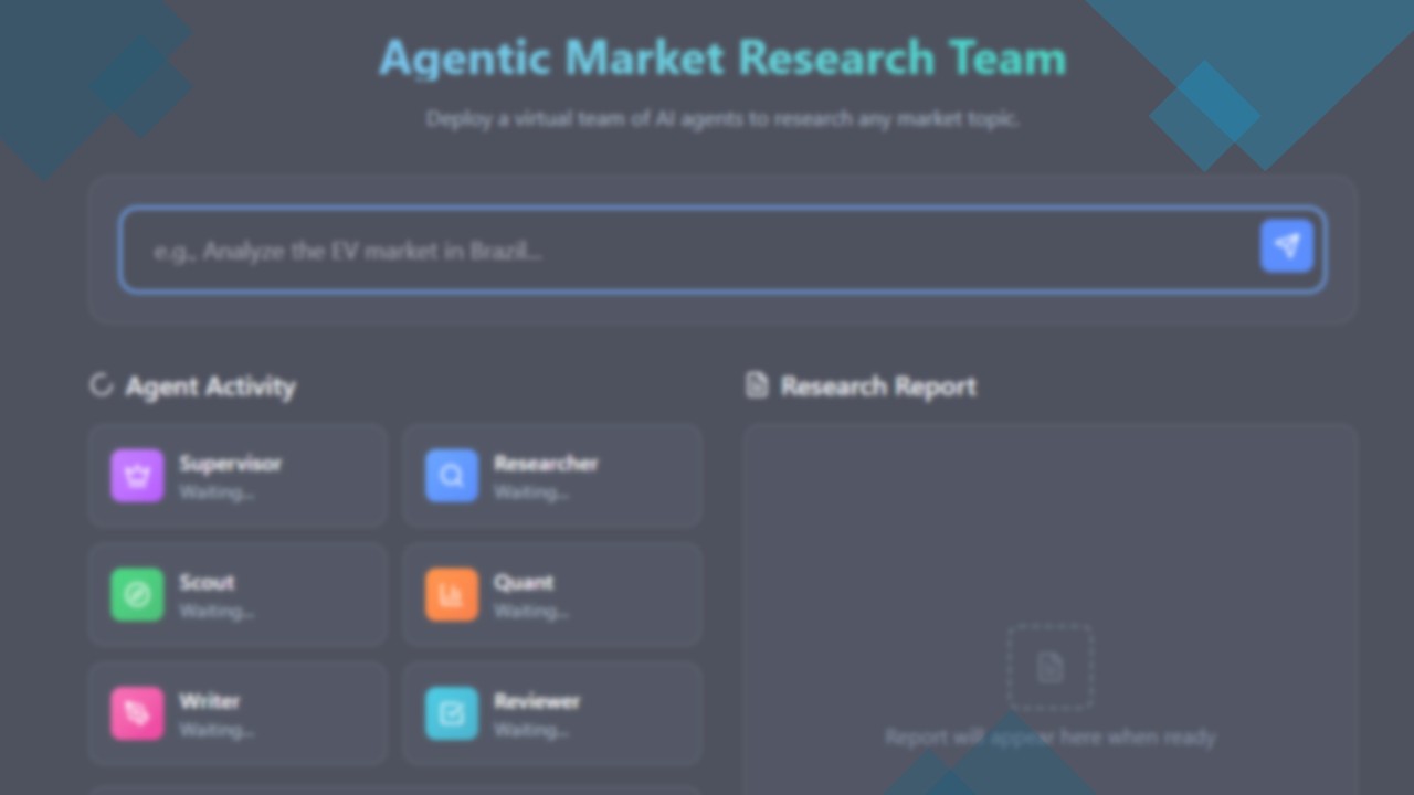 Agentic Market Research