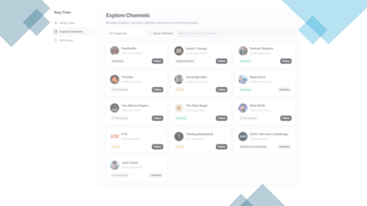 Semantic YouTube Analytics with RAG